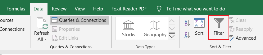 Lọc dữ liệu bằng Filter trong Excel để tính tổng