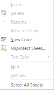 Khóa File Trong Excel Ngăn Người Dùng Thay Đổi Cấu Trúc File