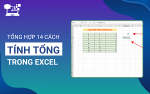 cách tính tổng trong excel