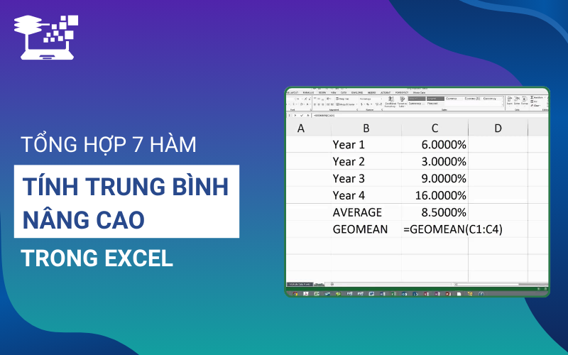 hàm trung bình nâng cao trong excel