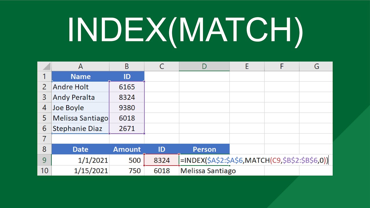 Những lưu ý quan trọng khi kết hợp hàm INDEX và MATCH