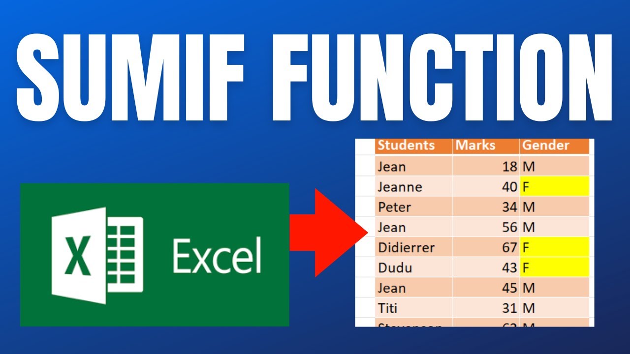 lưu ý cần nắm khi sử dụng hàm SUMIF trong Excel