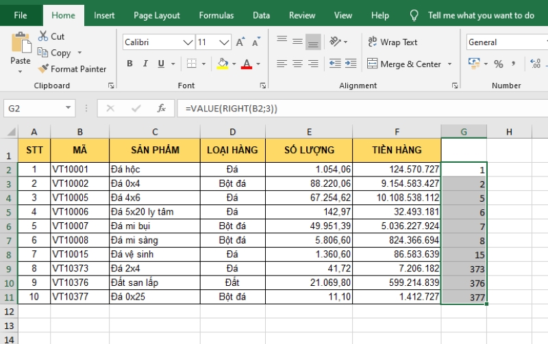 Một số lưu ý khi sử dụng hàm VALUE trong Excel