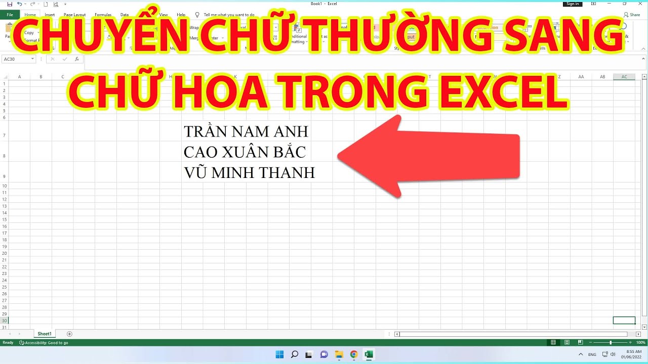 lý do cần chuyển chữ thường sang in hoa và ngược lại