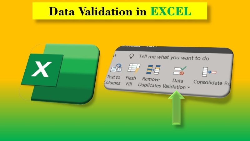 nguyên nhân khiến Data Validation không hoạt động