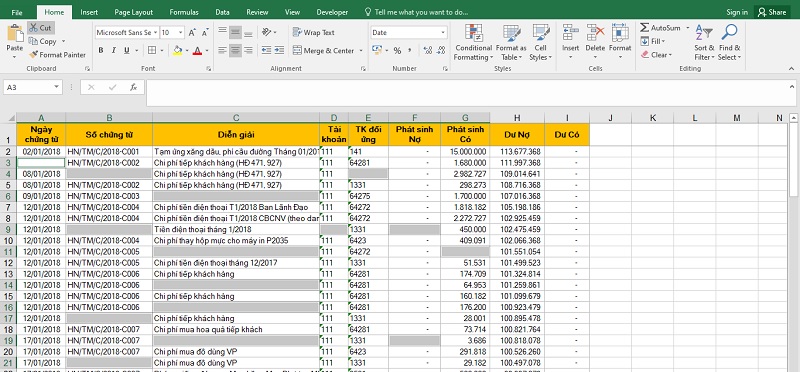 nhấn chuột phải và chọn Delete…