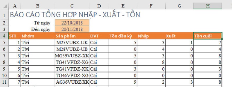 phần tiêu đề không nằm ở dòng đầu tiên