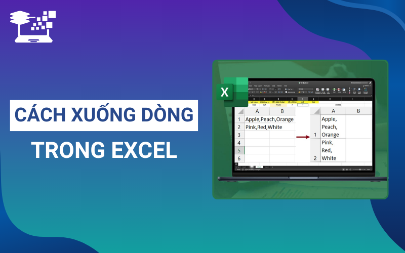 cách xuống dòng trong excel