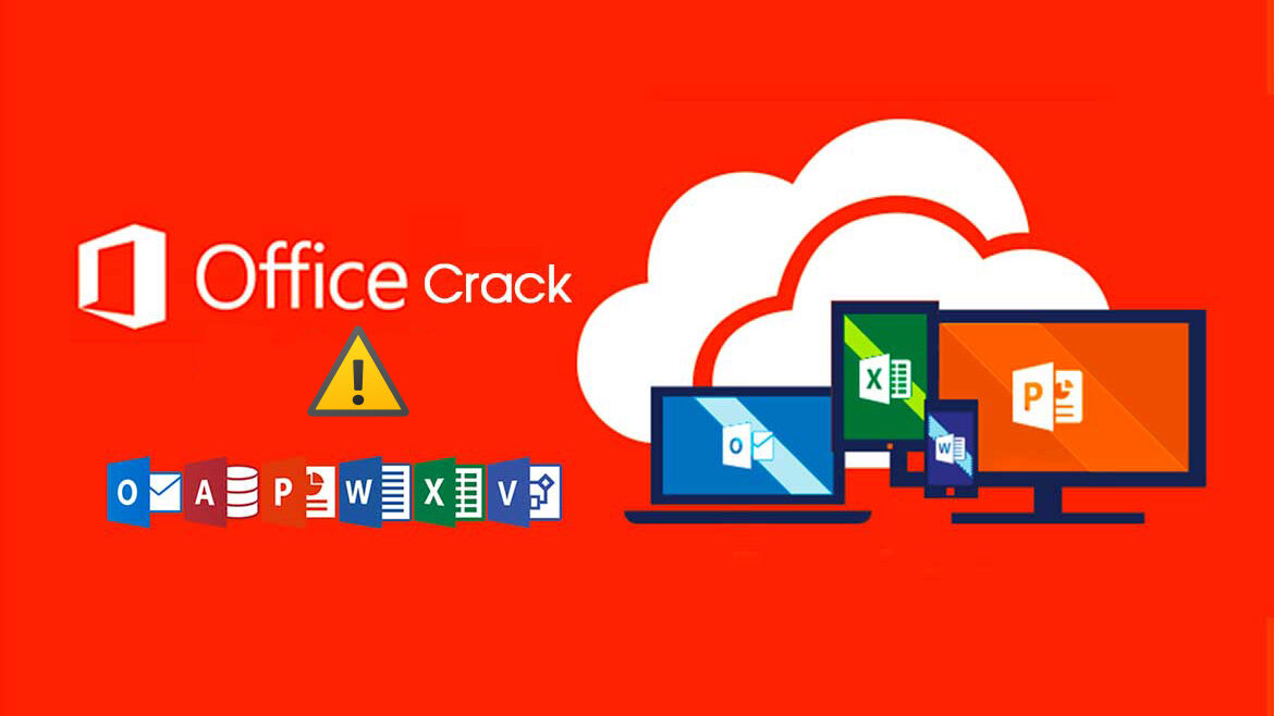 sử dụng phiên bản Office crack