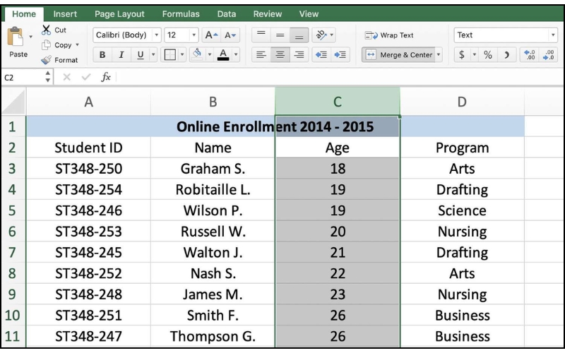 Làm thế nào để bôi đen cả cột hoặc hàng trong Excel nhanh nhất