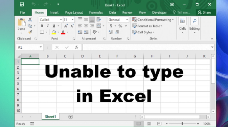 Nguyên nhân file Excel không thao tác được
