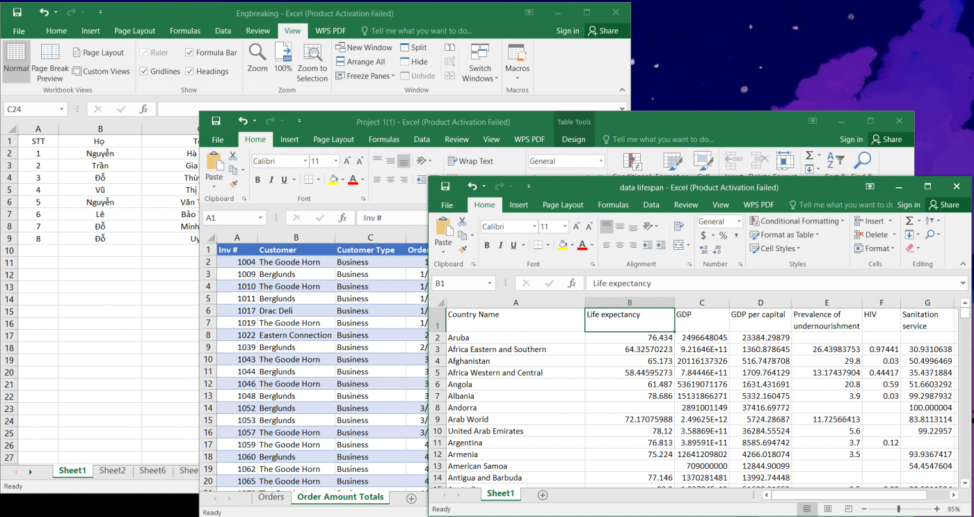Nguyên nhân gây ra lỗi lưu file Excel bắt lưu một tên khác