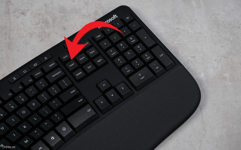 Tắt nhanh bằng phím Insert