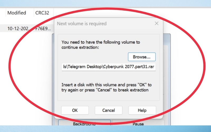 Lỗi Next volume is required là gì