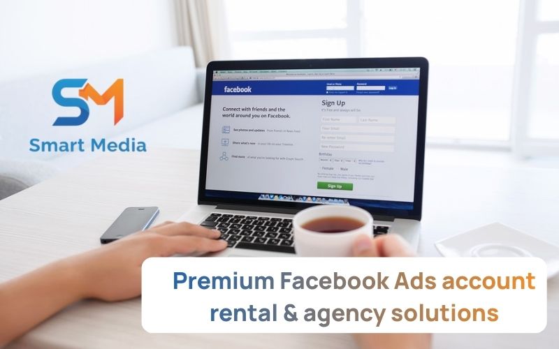 Smart Media Premium Facebook ads acccount rental