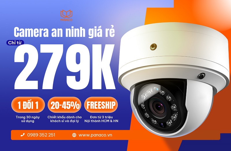 PANACO - Đơn vị cung cấp và lắp đặt camera an ninh uy tín