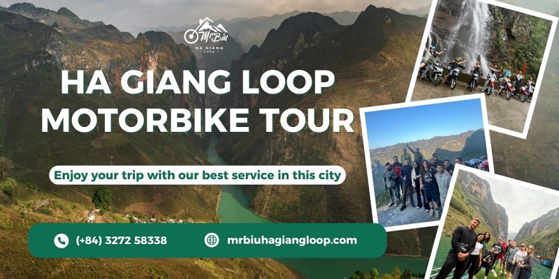 Tour phượt Hà Giang bằng xe máy tại Mr. Biu Motorbike Tour