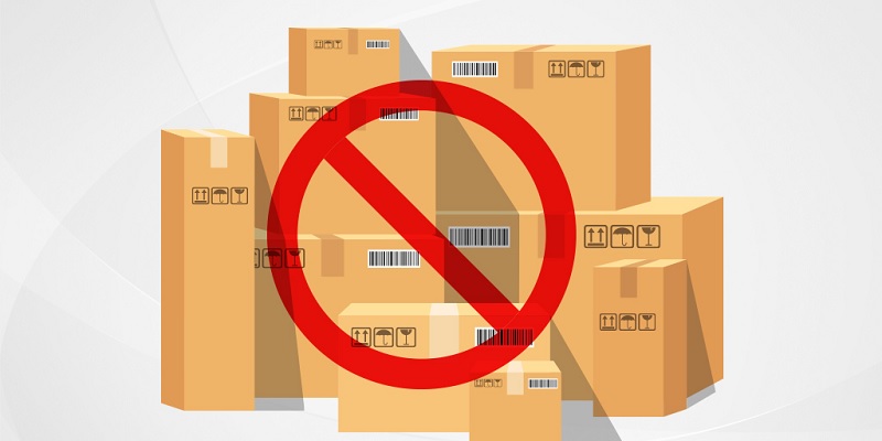 không nhập các mặt hàng thuộc danh mục cấm