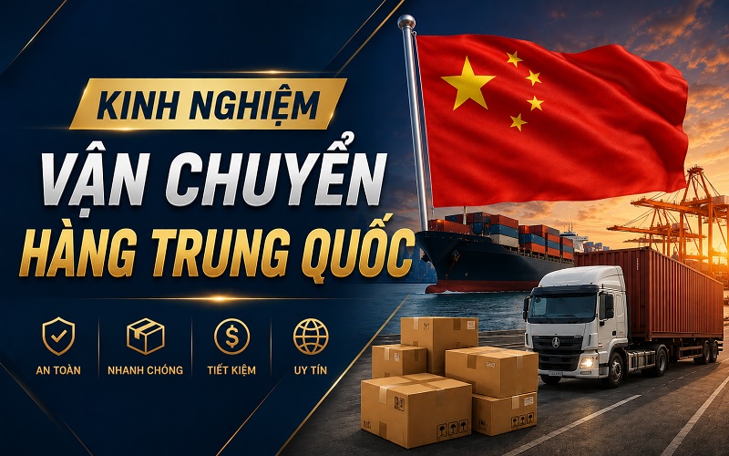 kinh nghiệm vận chuyển hàng Trung Quốc