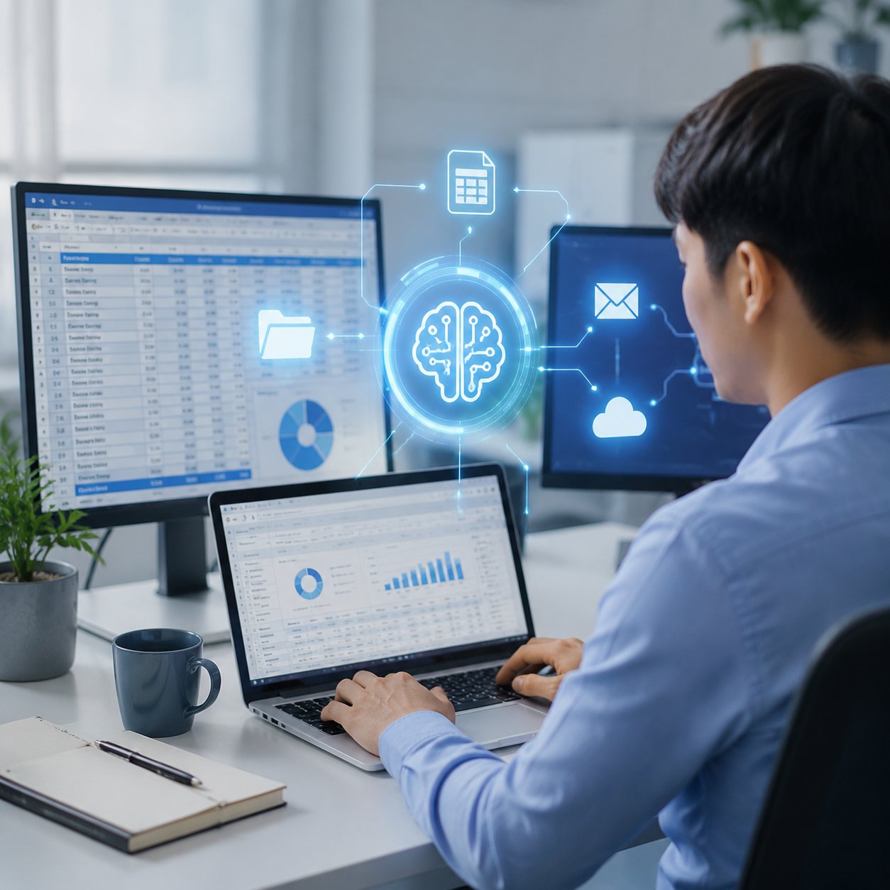 Hết cảnh copy số liệu mỗi tuần: công cụ AI và mẹo tự động hóa báo cáo lặp